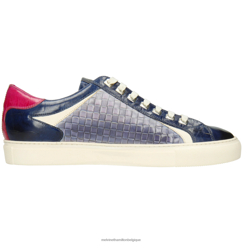 Melvin & Hamilton Hommes harvey 9 R44228609 baskets violet