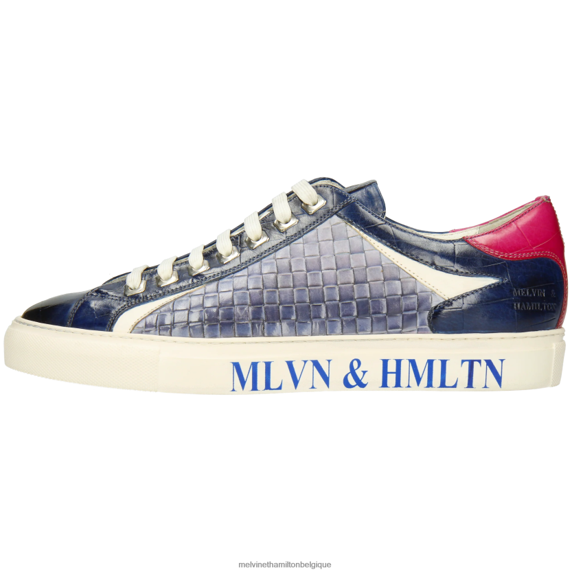 Melvin & Hamilton Hommes harvey 9 R44228609 baskets violet