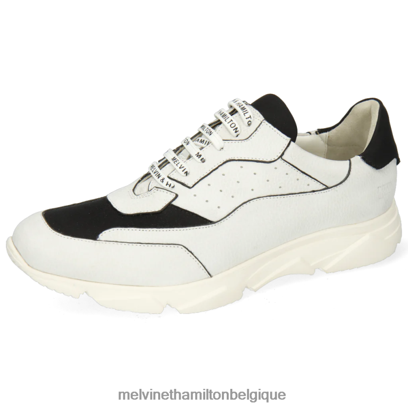 Melvin & Hamilton Hommes kobé 16 R44228661 baskets blanc