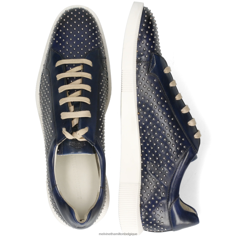 Melvin & Hamilton Hommes newtons 24 R44228682 baskets bleu