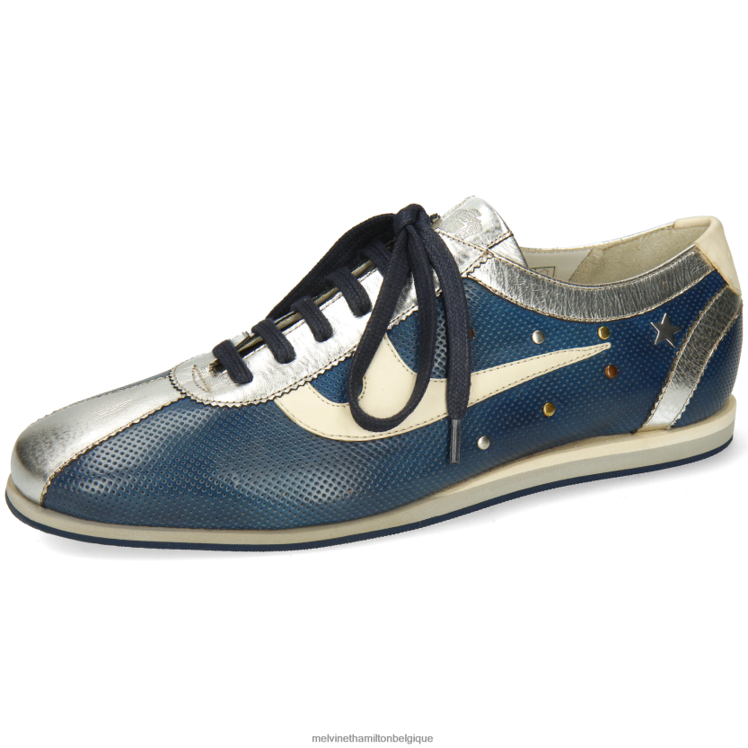 Melvin & Hamilton Hommes phare 1 R44228693 baskets bleu