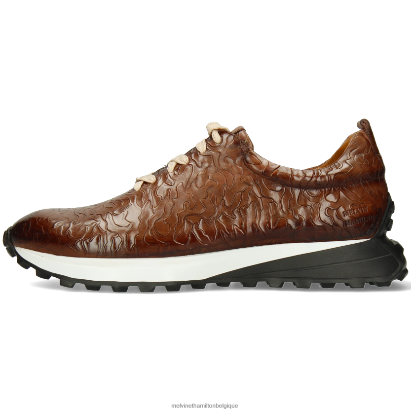 Melvin & Hamilton Hommes richmond 3 R44228624 baskets brun