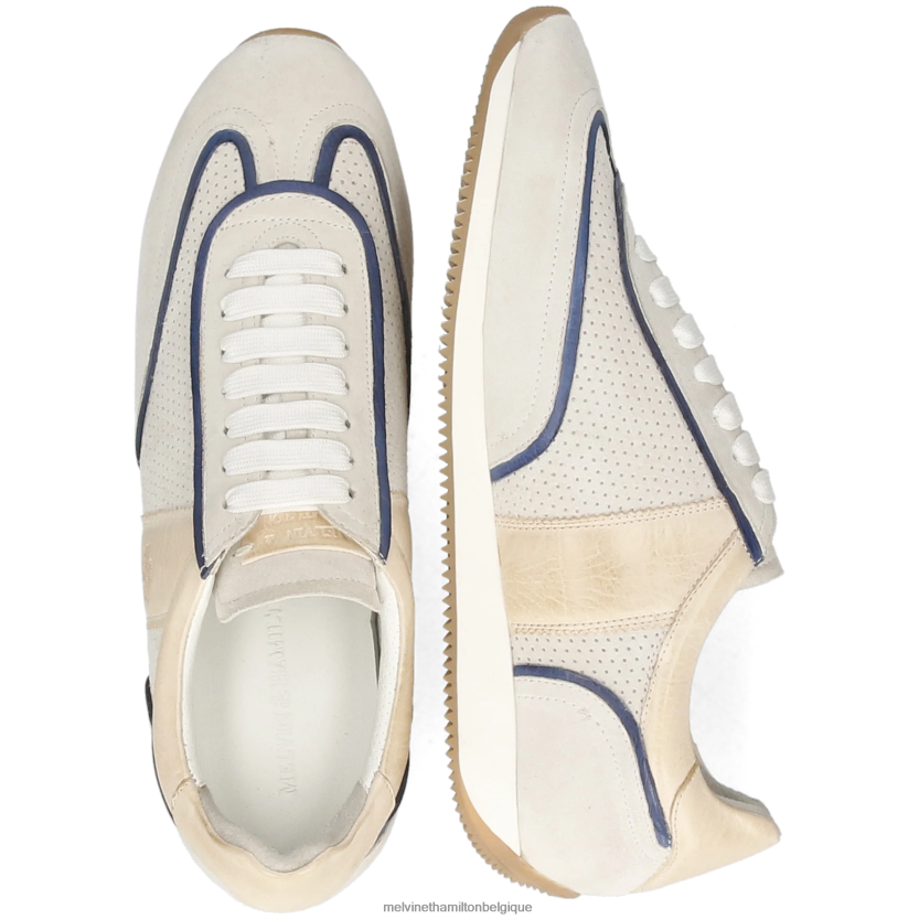 Melvin & Hamilton Hommes rocheux 2 R44228625 baskets blanc