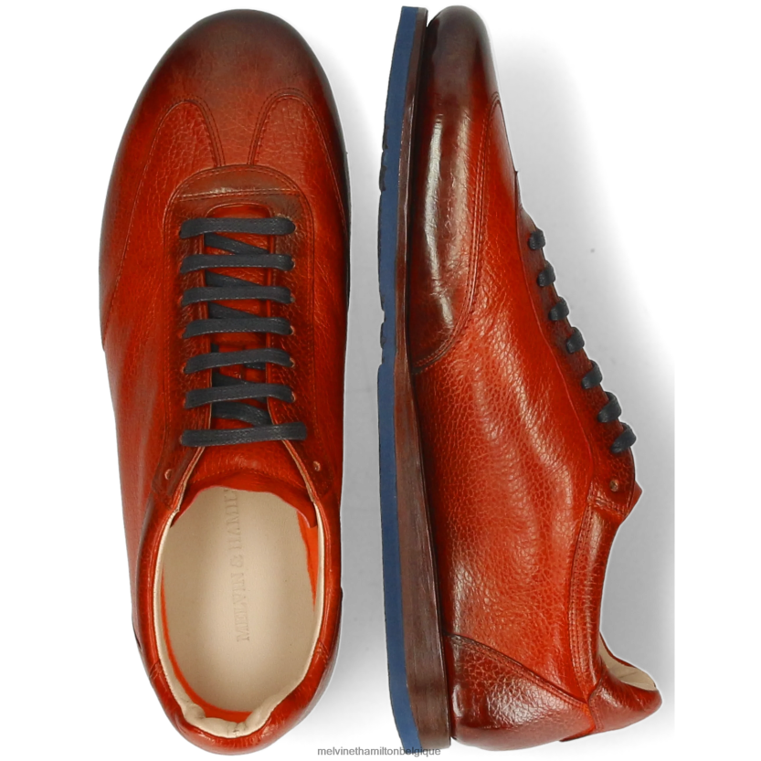 Melvin & Hamilton Hommes vadim 1 R44228587 baskets orange