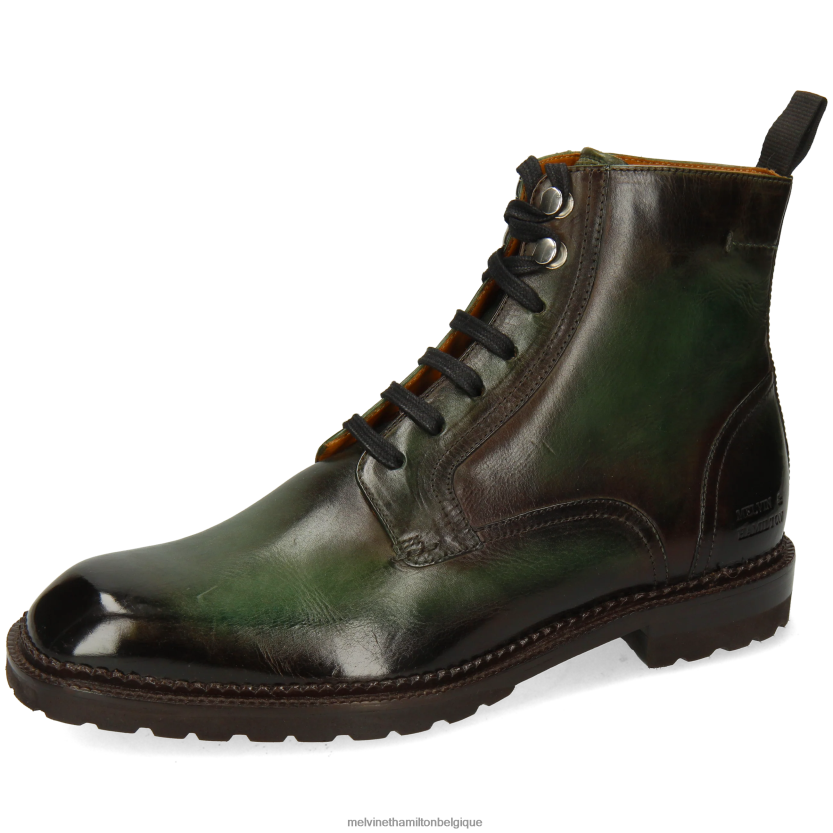 Melvin & Hamilton Hommes Adam 1 R4422861 bottines vert