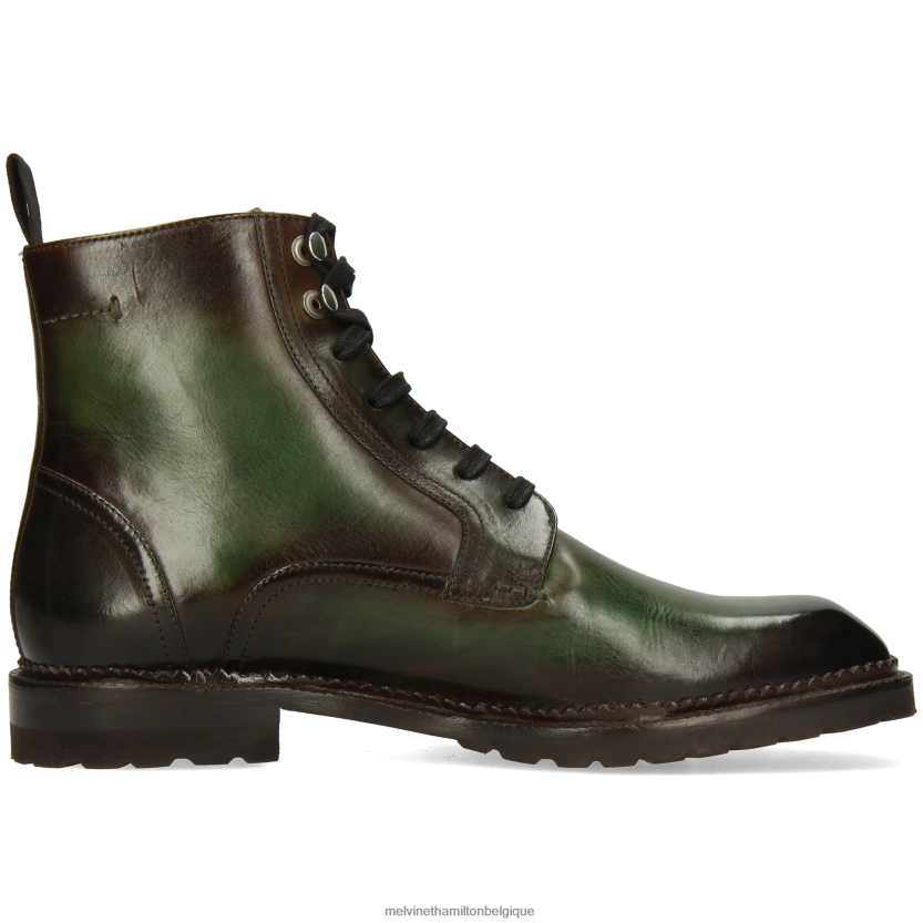 Melvin & Hamilton Hommes Adam 1 R4422861 bottines vert