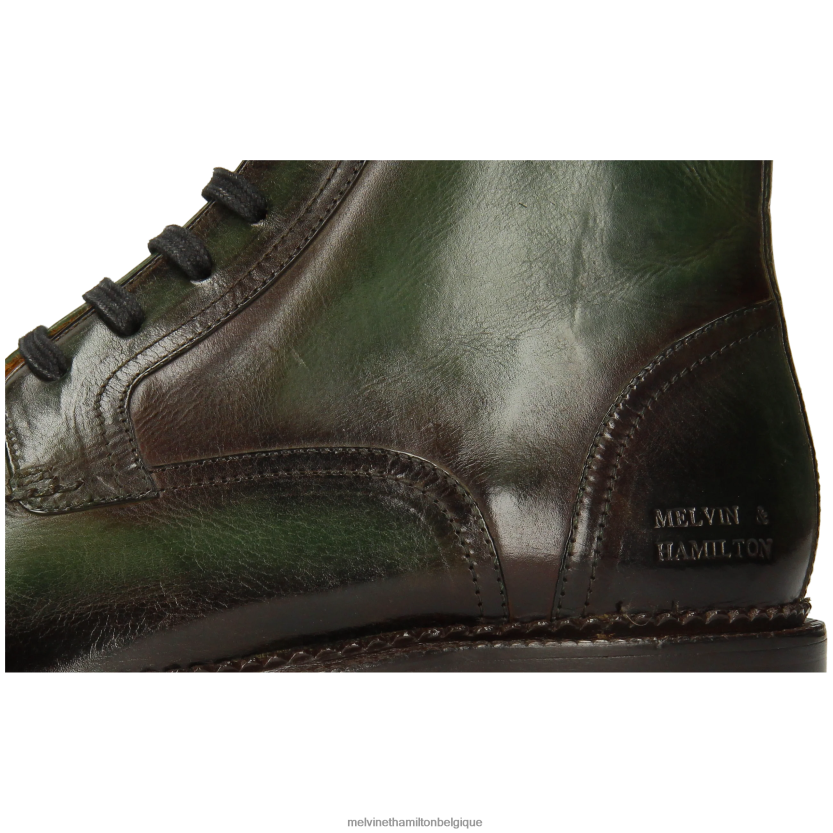 Melvin & Hamilton Hommes Adam 1 R4422861 bottines vert