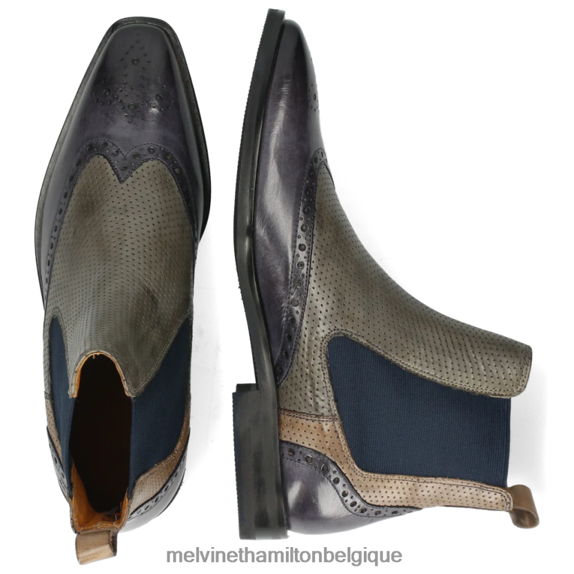 Melvin & Hamilton Hommes Alex 9 R44228130 bottines multi