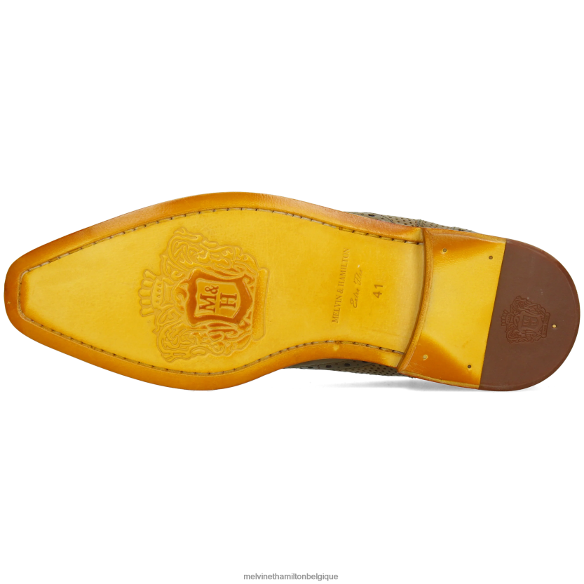 Melvin & Hamilton Hommes Alex 9 R4422848 bottines kaki