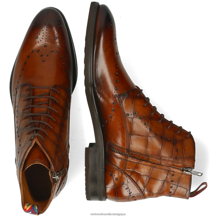 Melvin & Hamilton Hommes Bobby 9 R44228104 bottines brun