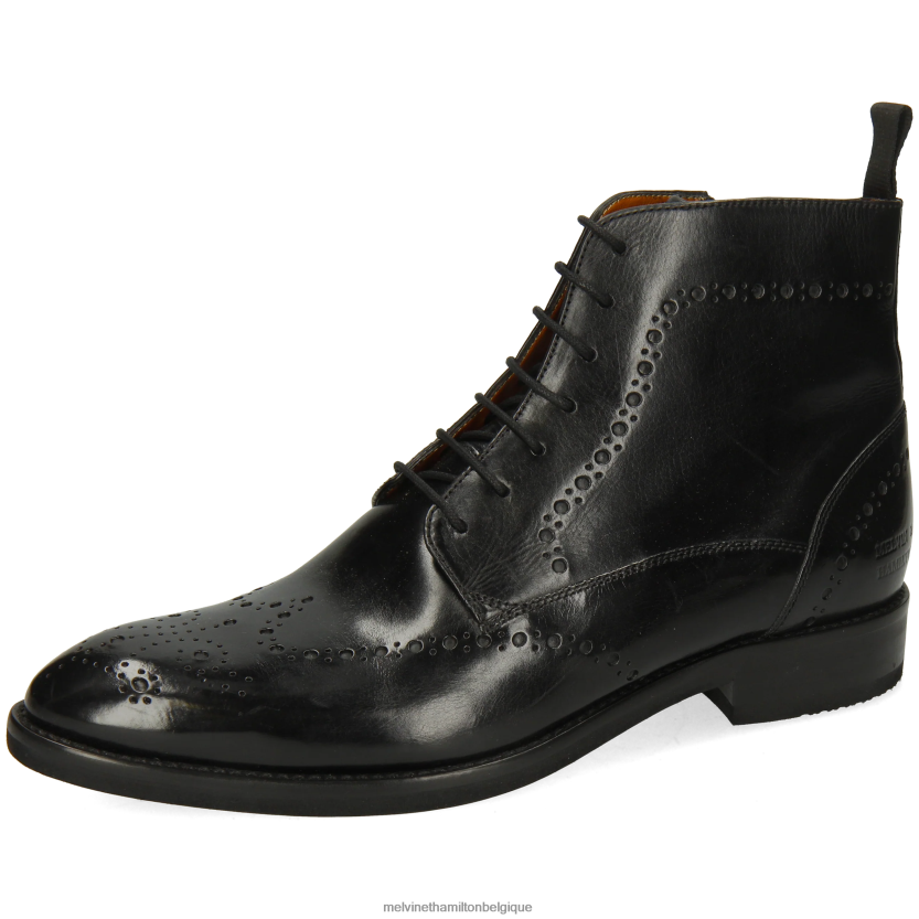 Melvin & Hamilton Hommes Bobby 9 R4422826 bottines noir