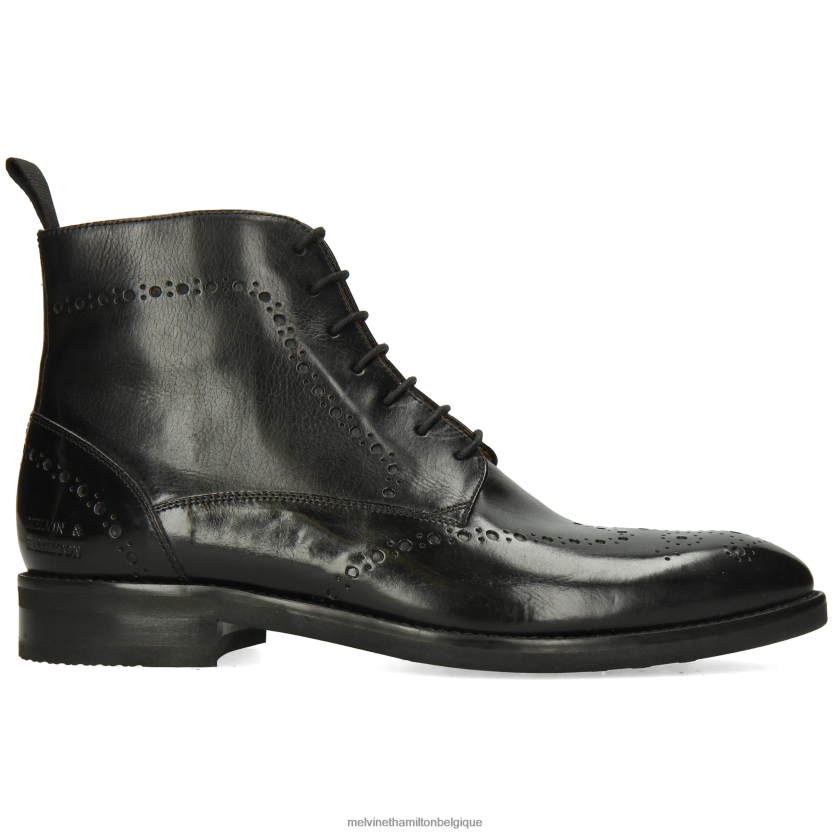 Melvin & Hamilton Hommes Bobby 9 R4422826 bottines noir