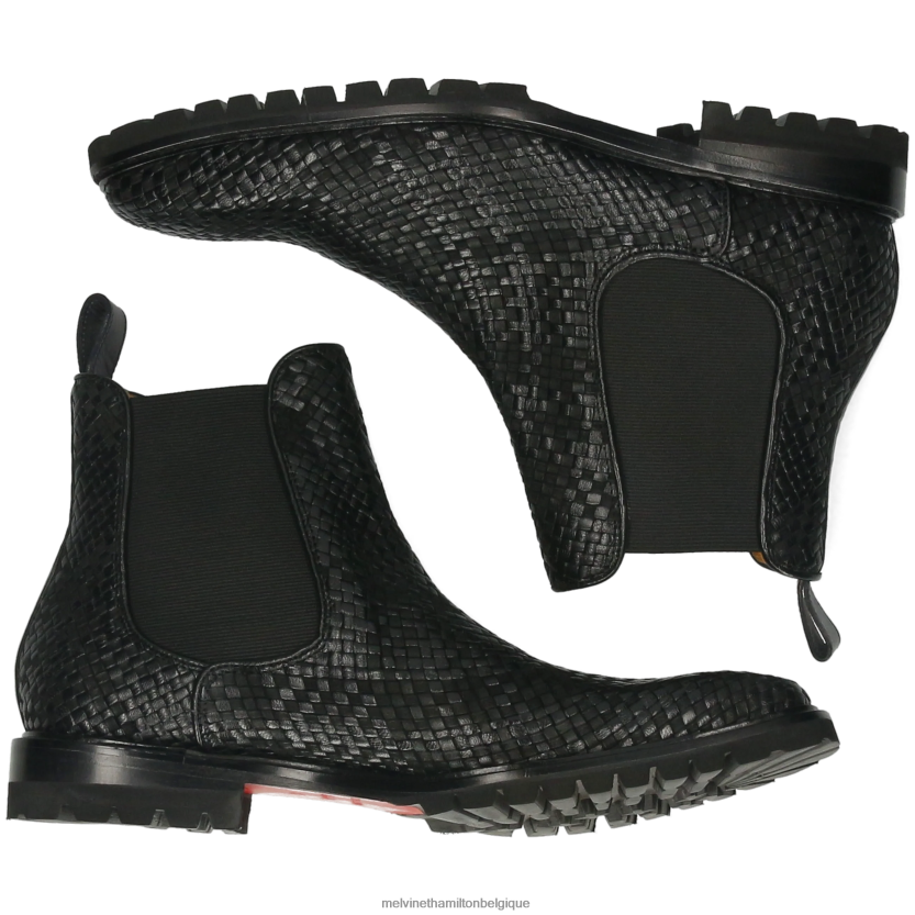 Melvin & Hamilton Hommes Carlo 5 R44228122 bottines noir
