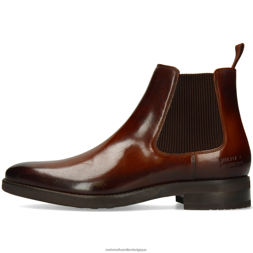 Melvin & Hamilton Hommes Clint 7 R4422853 bottines brun