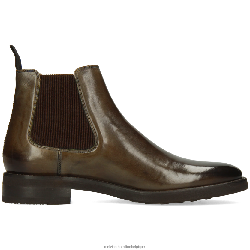 Melvin & Hamilton Hommes Clint 7 R4422859 bottines kaki