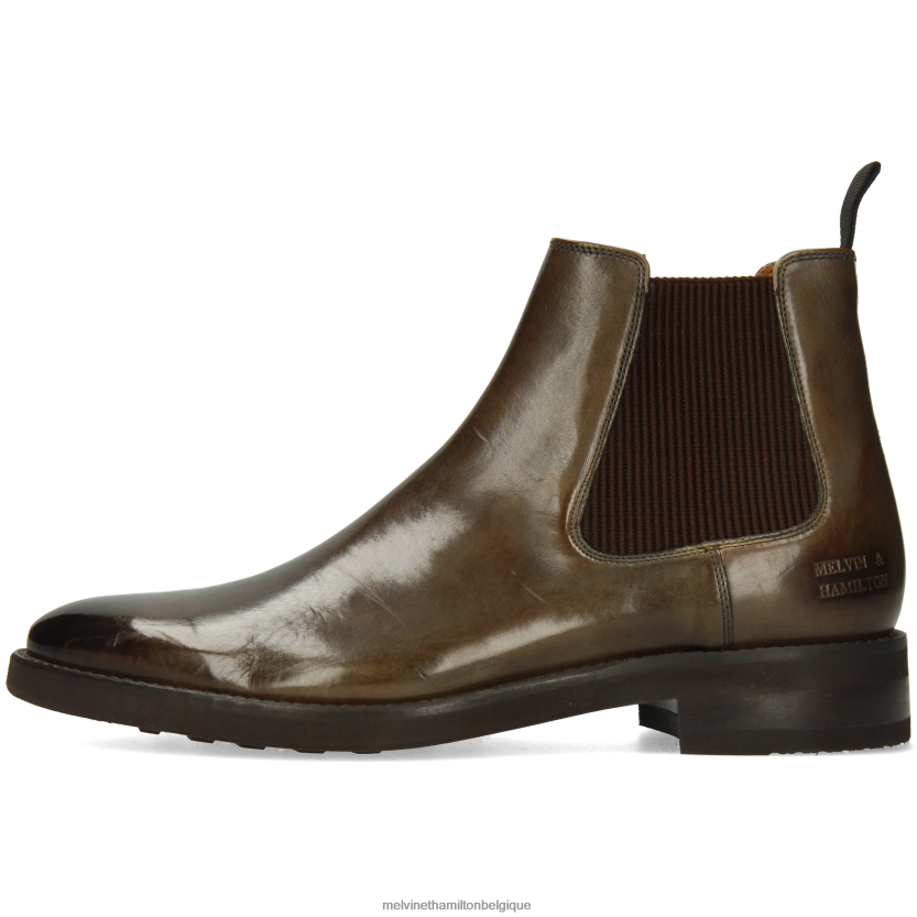Melvin & Hamilton Hommes Clint 7 R4422859 bottines kaki