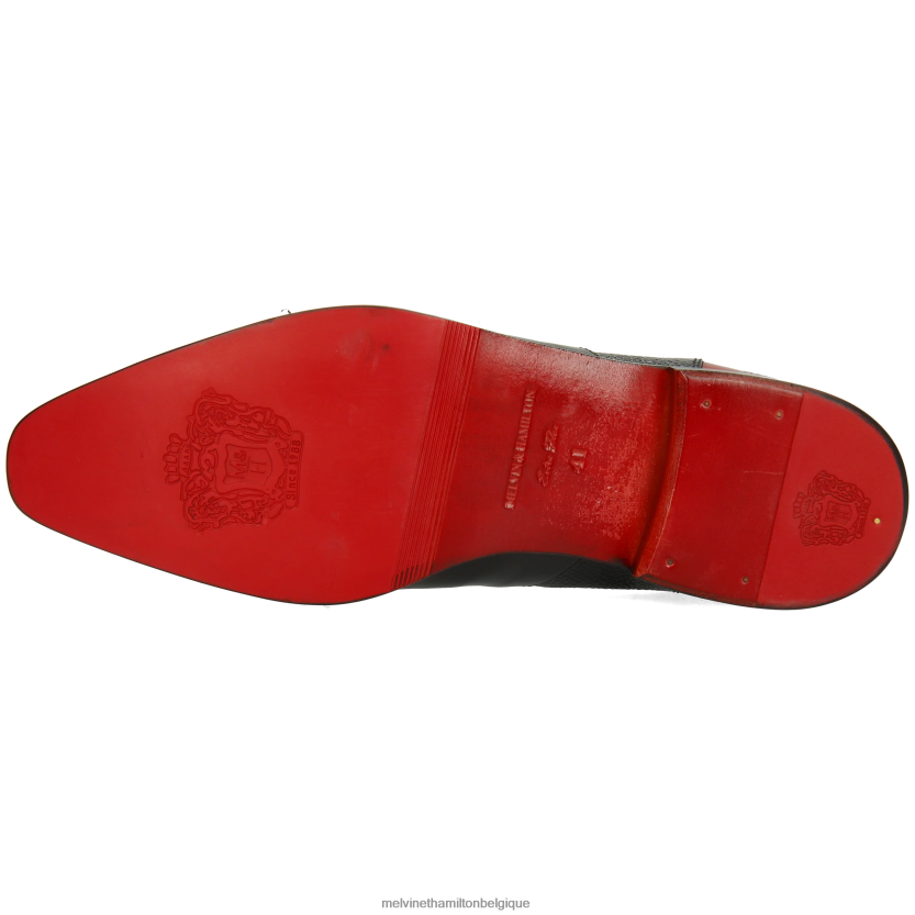 Melvin & Hamilton Hommes Elvis 12 R4422811 bottines noir