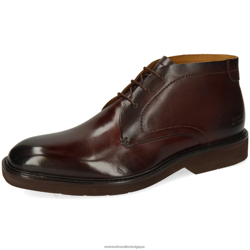 Melvin & Hamilton Hommes Félix 1 R4422867 bottines brun