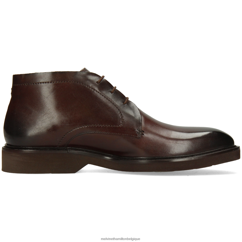 Melvin & Hamilton Hommes Félix 1 R4422867 bottines brun