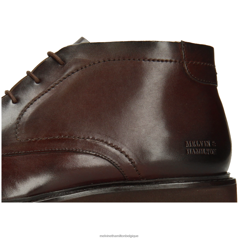 Melvin & Hamilton Hommes Félix 1 R4422867 bottines brun