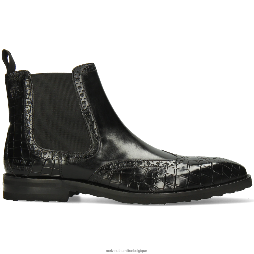 Melvin & Hamilton Hommes Flynn 2 R4422824 bottines noir