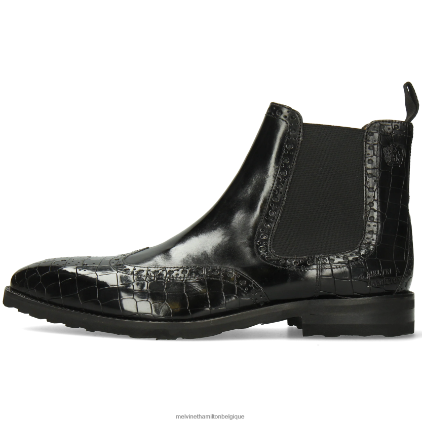 Melvin & Hamilton Hommes Flynn 2 R4422824 bottines noir