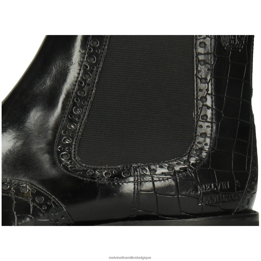 Melvin & Hamilton Hommes Flynn 2 R4422824 bottines noir