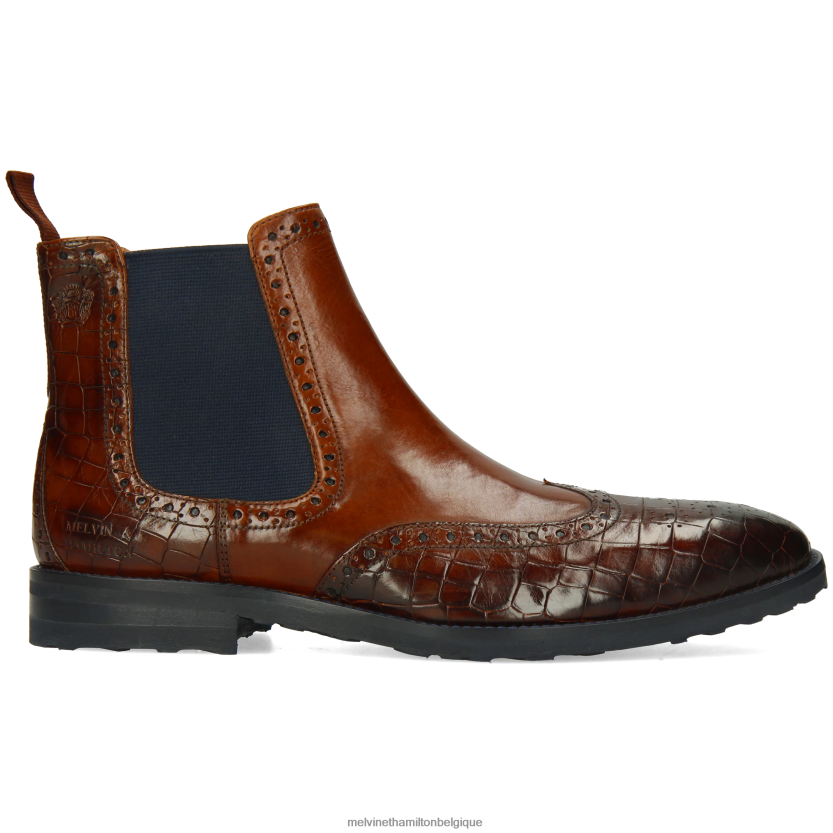 Melvin & Hamilton Hommes Flynn 2 R4422828 bottines brun