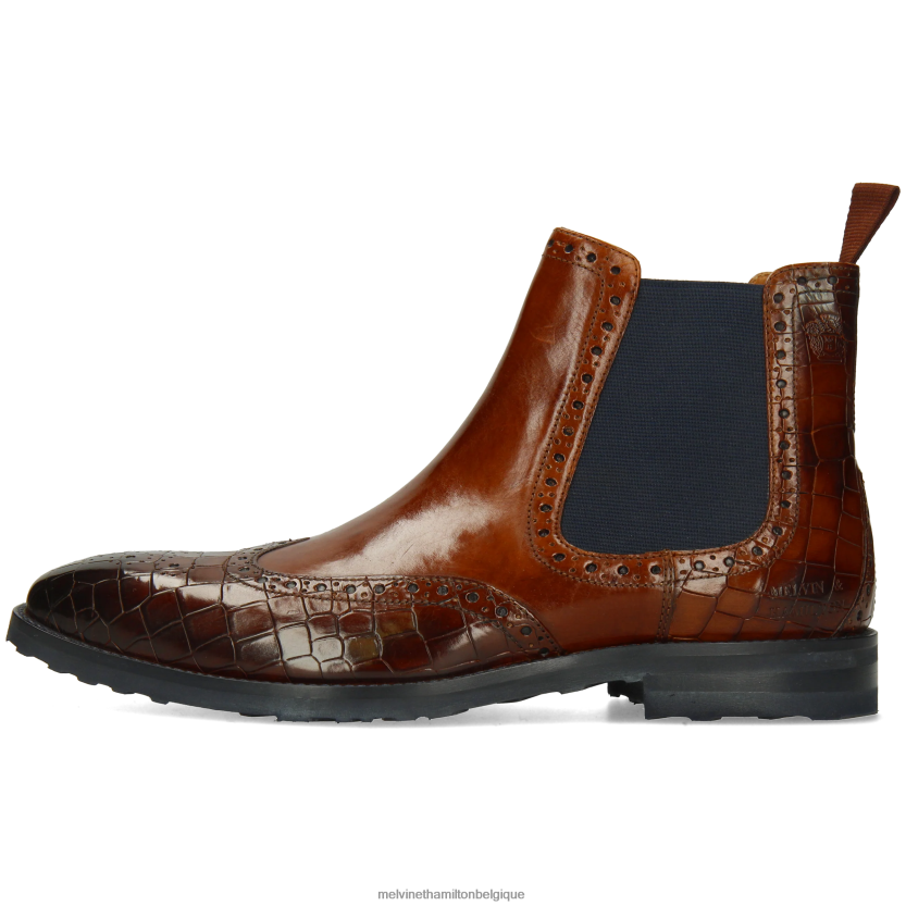 Melvin & Hamilton Hommes Flynn 2 R4422828 bottines brun