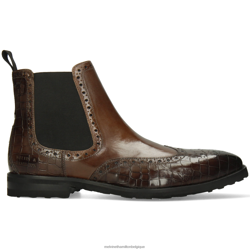 Melvin & Hamilton Hommes Flynn 2 R4422830 bottines gris