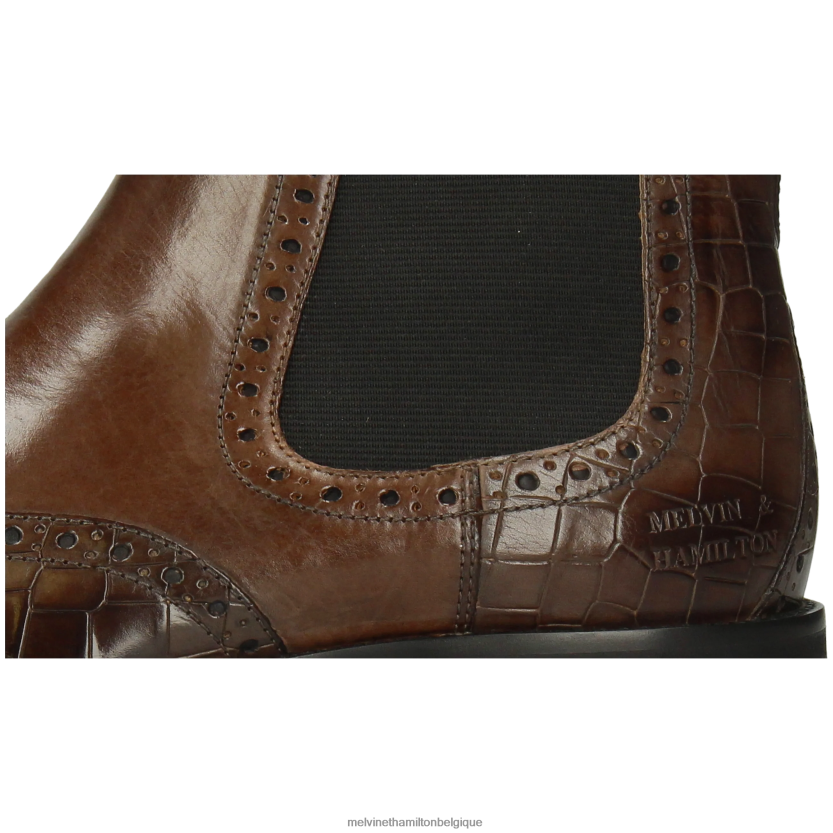 Melvin & Hamilton Hommes Flynn 2 R4422830 bottines gris