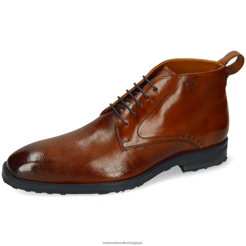 Melvin & Hamilton Hommes Flynn 3 R4422834 bottines brun