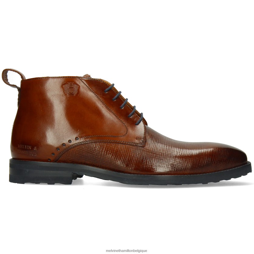 Melvin & Hamilton Hommes Flynn 3 R4422834 bottines brun
