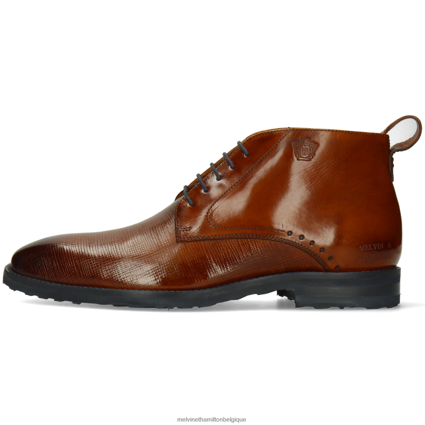 Melvin & Hamilton Hommes Flynn 3 R4422834 bottines brun