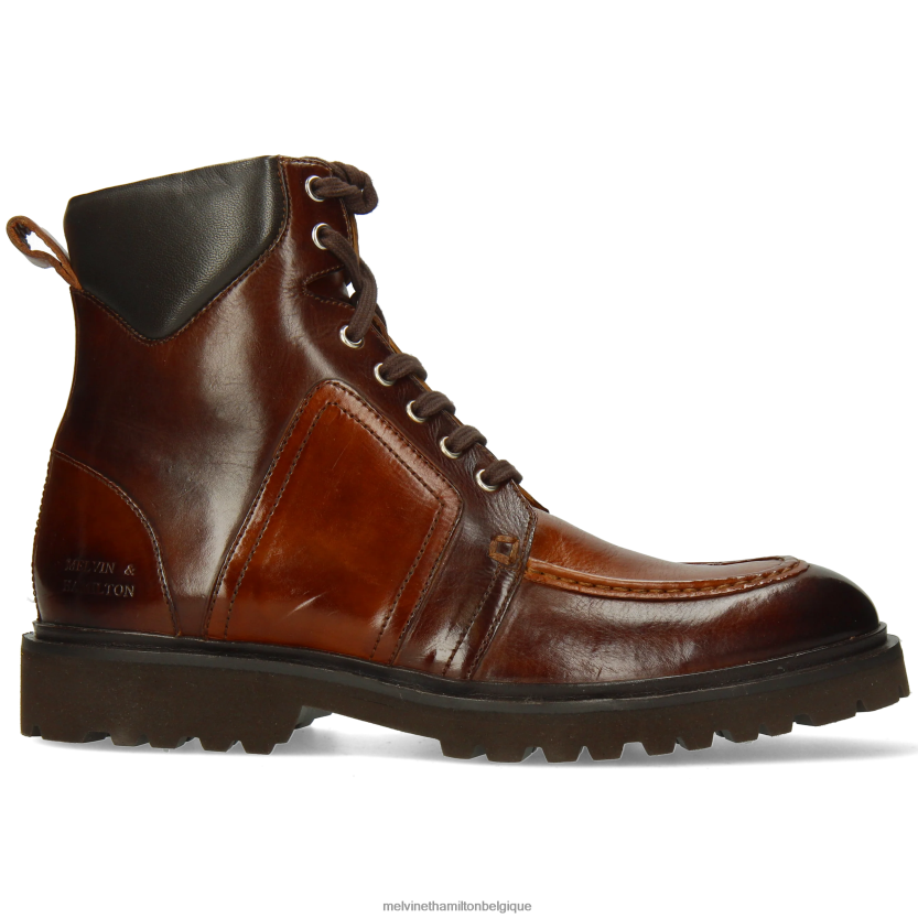 Melvin & Hamilton Hommes Georges 1 R4422818 bottines brun