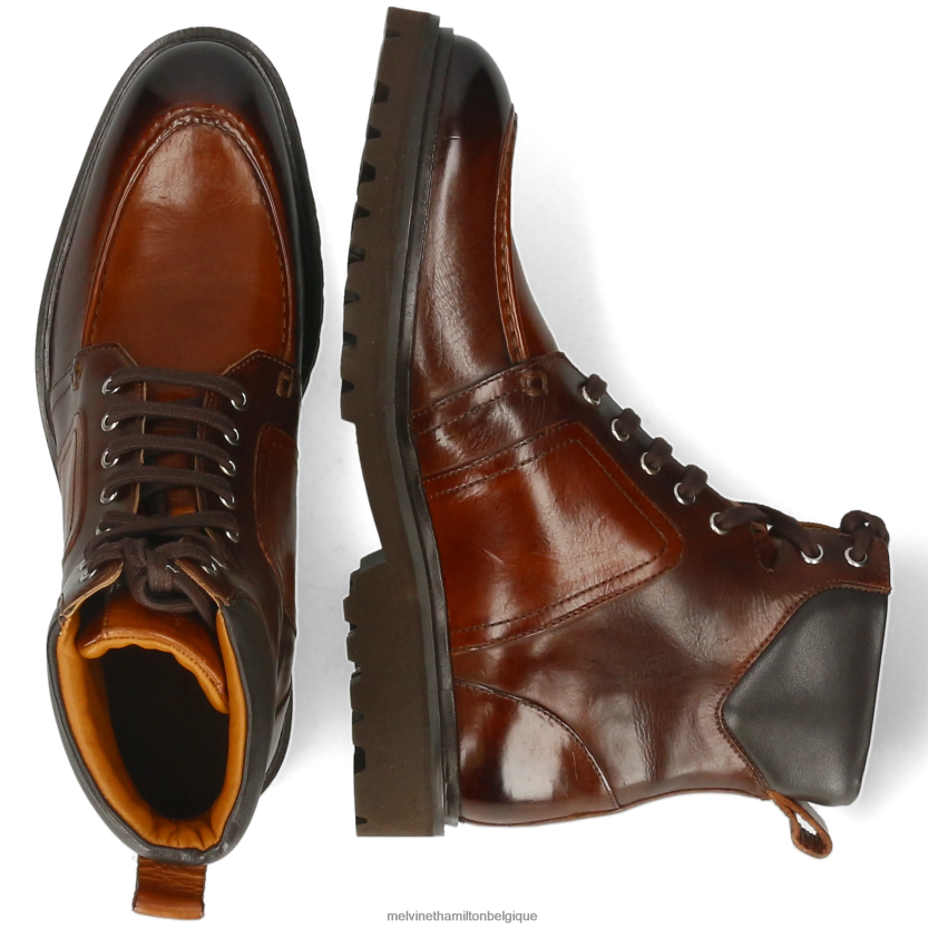 Melvin & Hamilton Hommes Georges 1 R4422818 bottines brun