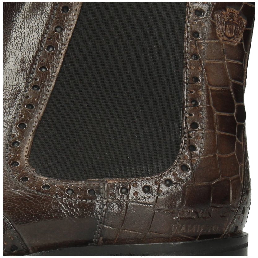 Melvin & Hamilton Hommes Greg 2 R44228133 bottines gris