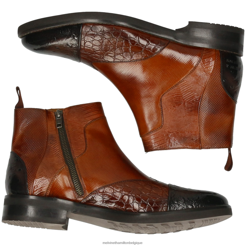 Melvin & Hamilton Hommes Henri 29 R4422876 bottines brun