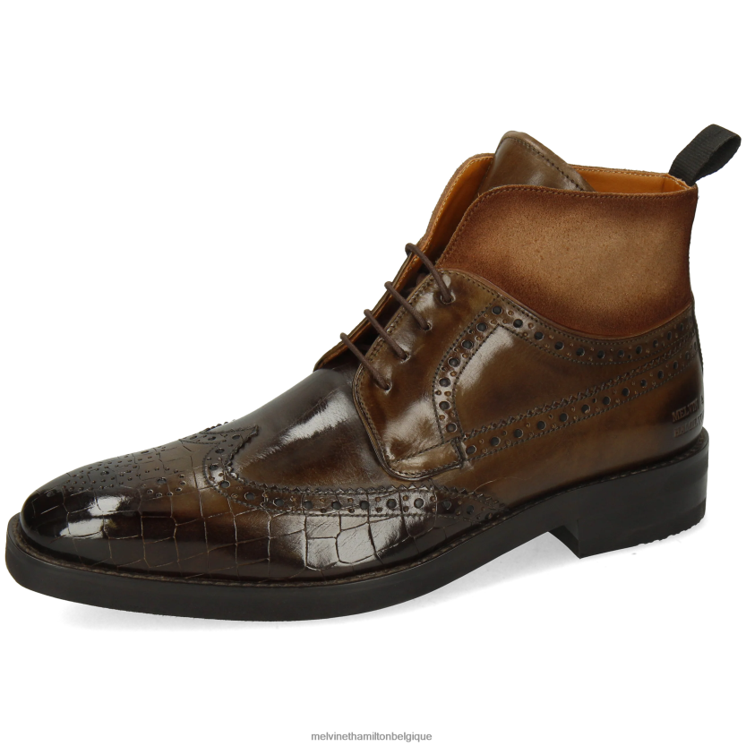 Melvin & Hamilton Hommes Jeff 34 R44228106 bottines kaki