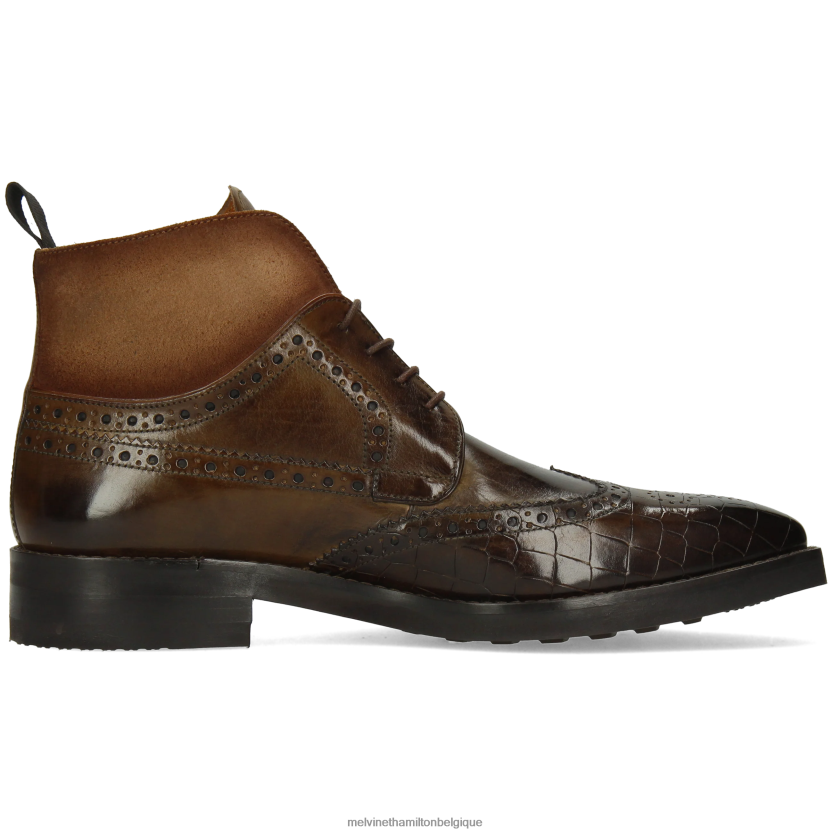 Melvin & Hamilton Hommes Jeff 34 R44228106 bottines kaki