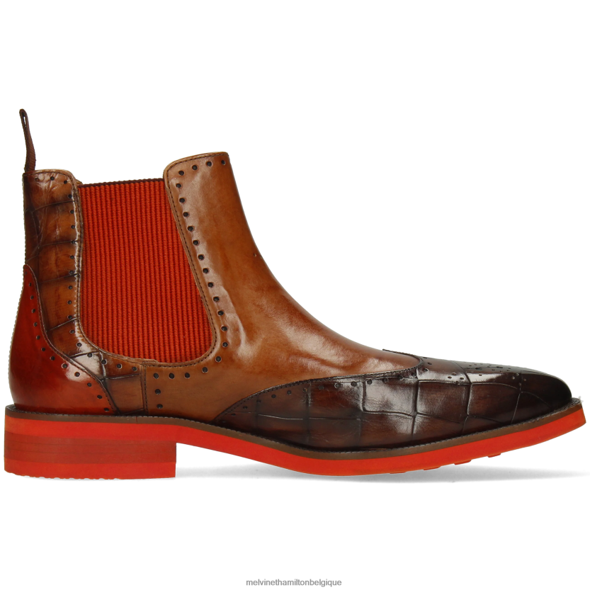 Melvin & Hamilton Hommes Jeff 35 R44228124 bottines brun