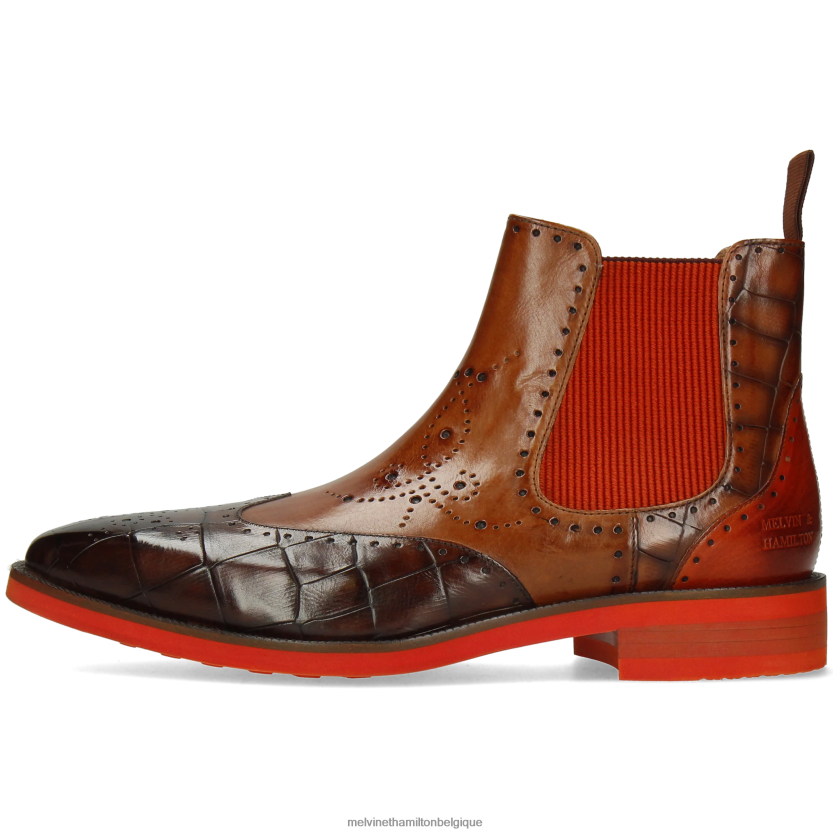 Melvin & Hamilton Hommes Jeff 35 R44228124 bottines brun