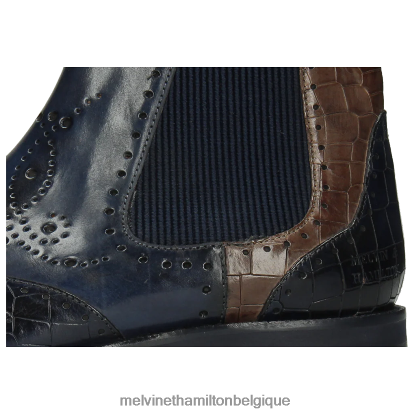 Melvin & Hamilton Hommes Jeff 35 R44228137 bottines bleu