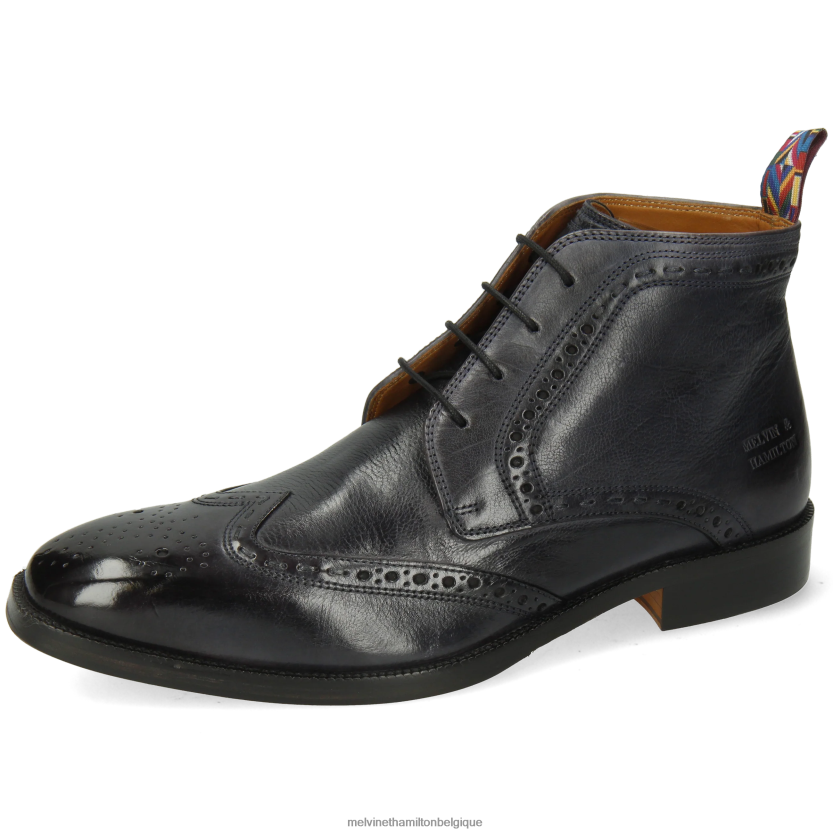 Melvin & Hamilton Hommes Jeff 7 R44228109 bottines bleu