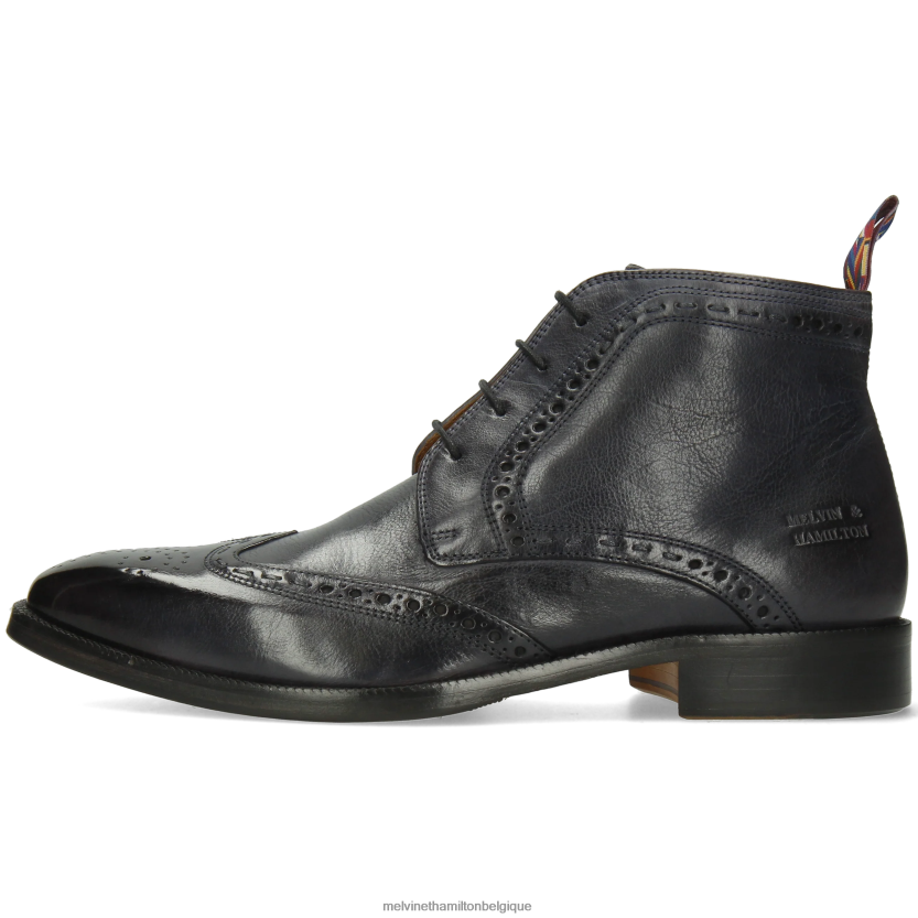 Melvin & Hamilton Hommes Jeff 7 R44228109 bottines bleu