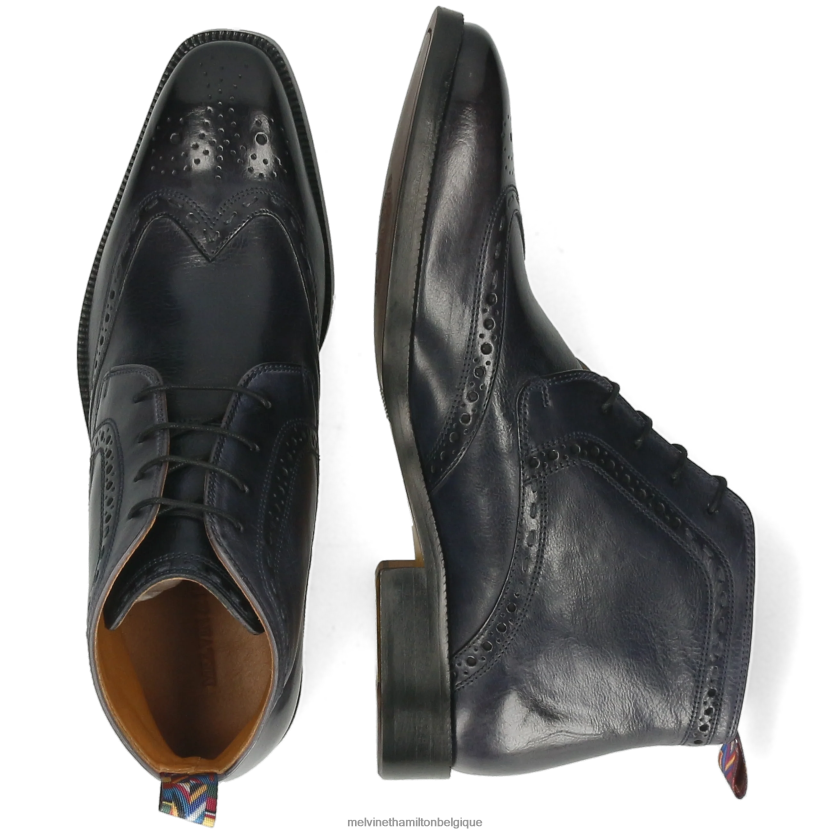 Melvin & Hamilton Hommes Jeff 7 R44228109 bottines bleu
