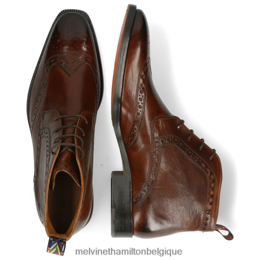 Melvin & Hamilton Hommes Jeff 7 R44228116 bottines brun