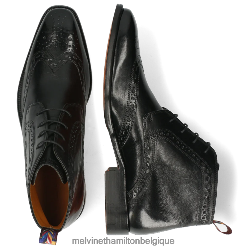 Melvin & Hamilton Hommes Jeff 7 R44228126 bottines noir