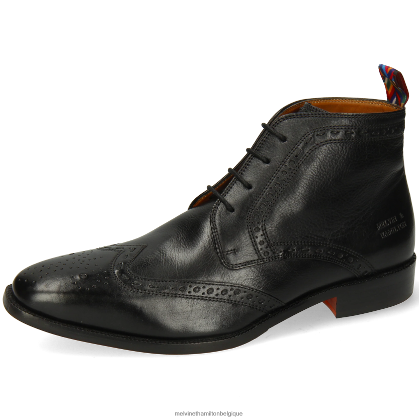 Melvin & Hamilton Hommes Jeff 7 R442286 bottines noir
