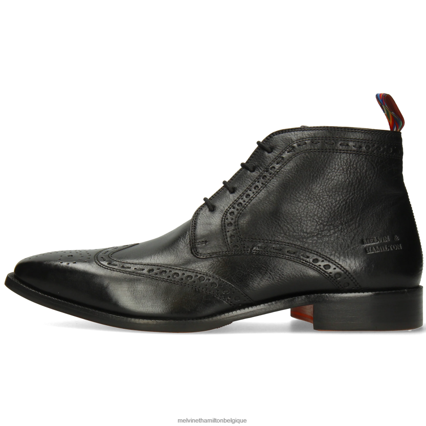 Melvin & Hamilton Hommes Jeff 7 R442286 bottines noir